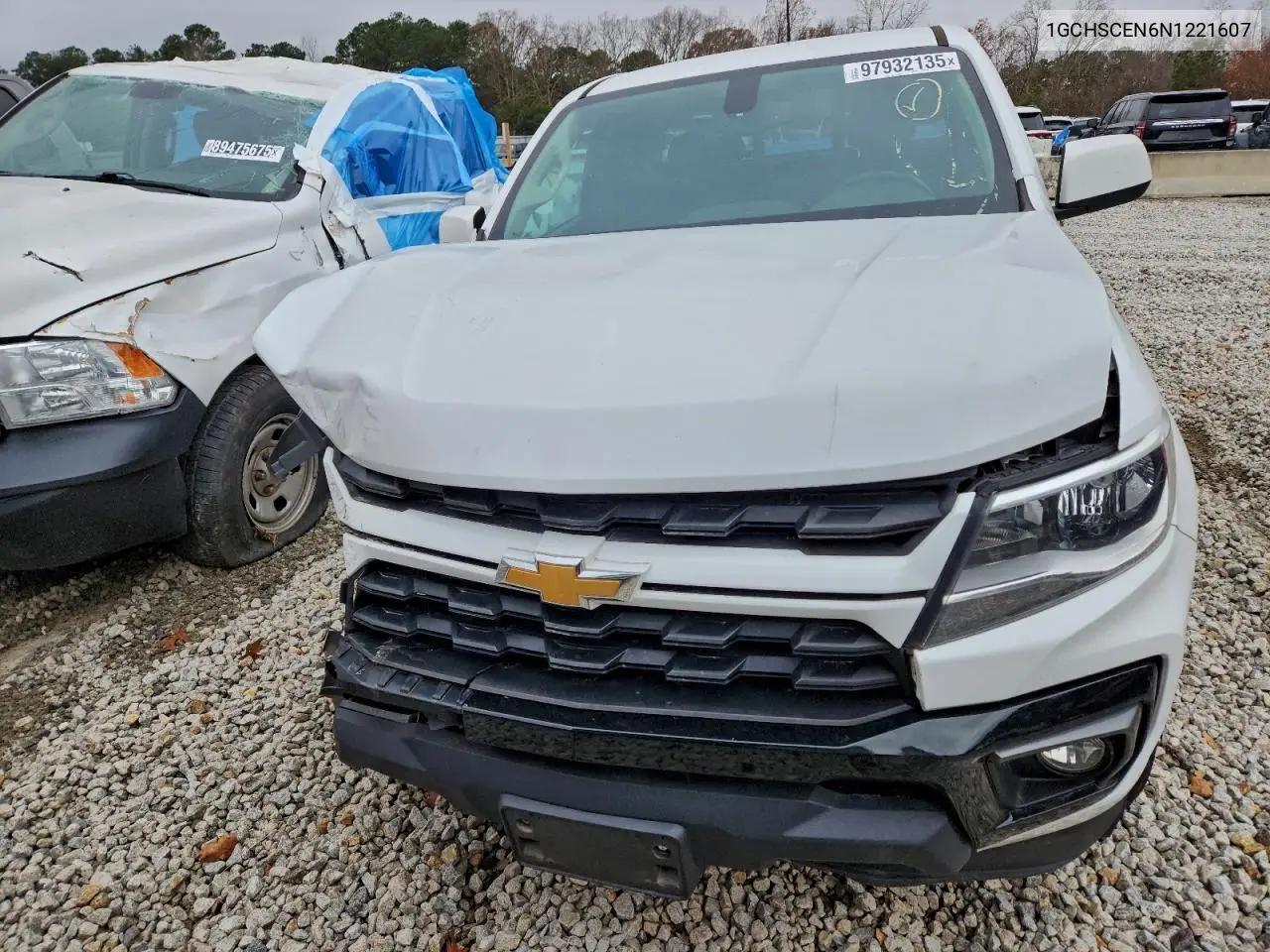 1GCHSCEN6N1221607 2022 Chevrolet Colorado Lt