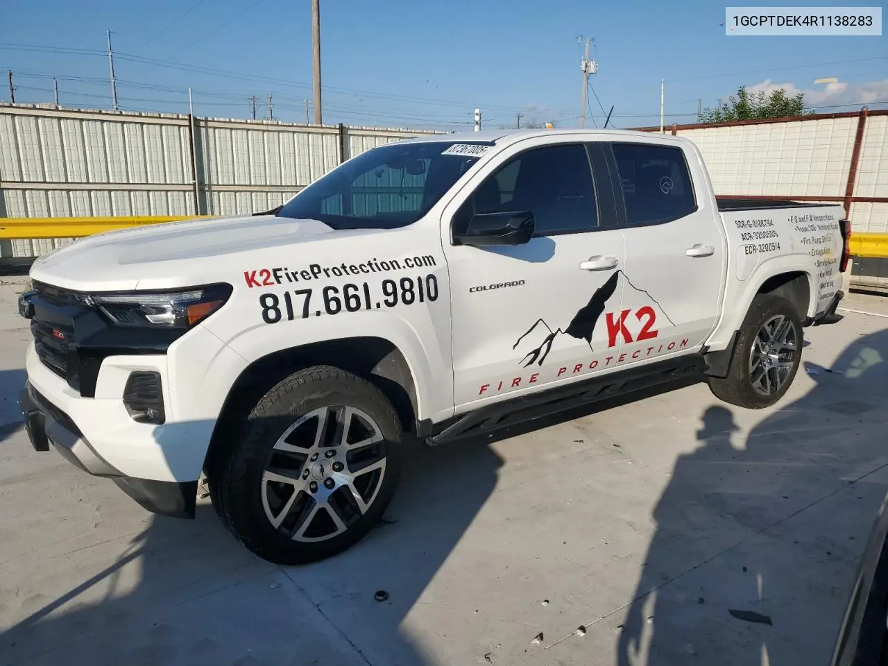 1GCPTDEK4R1138283 2024 Chevrolet Colorado Z71
