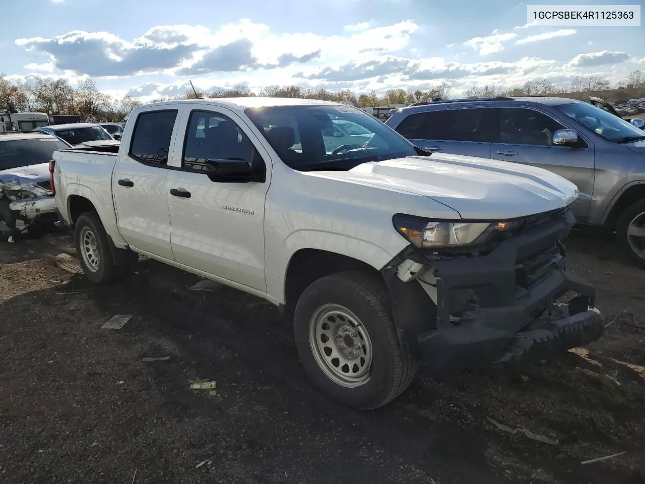 1GCPSBEK4R1125363 2024 Chevrolet Colorado