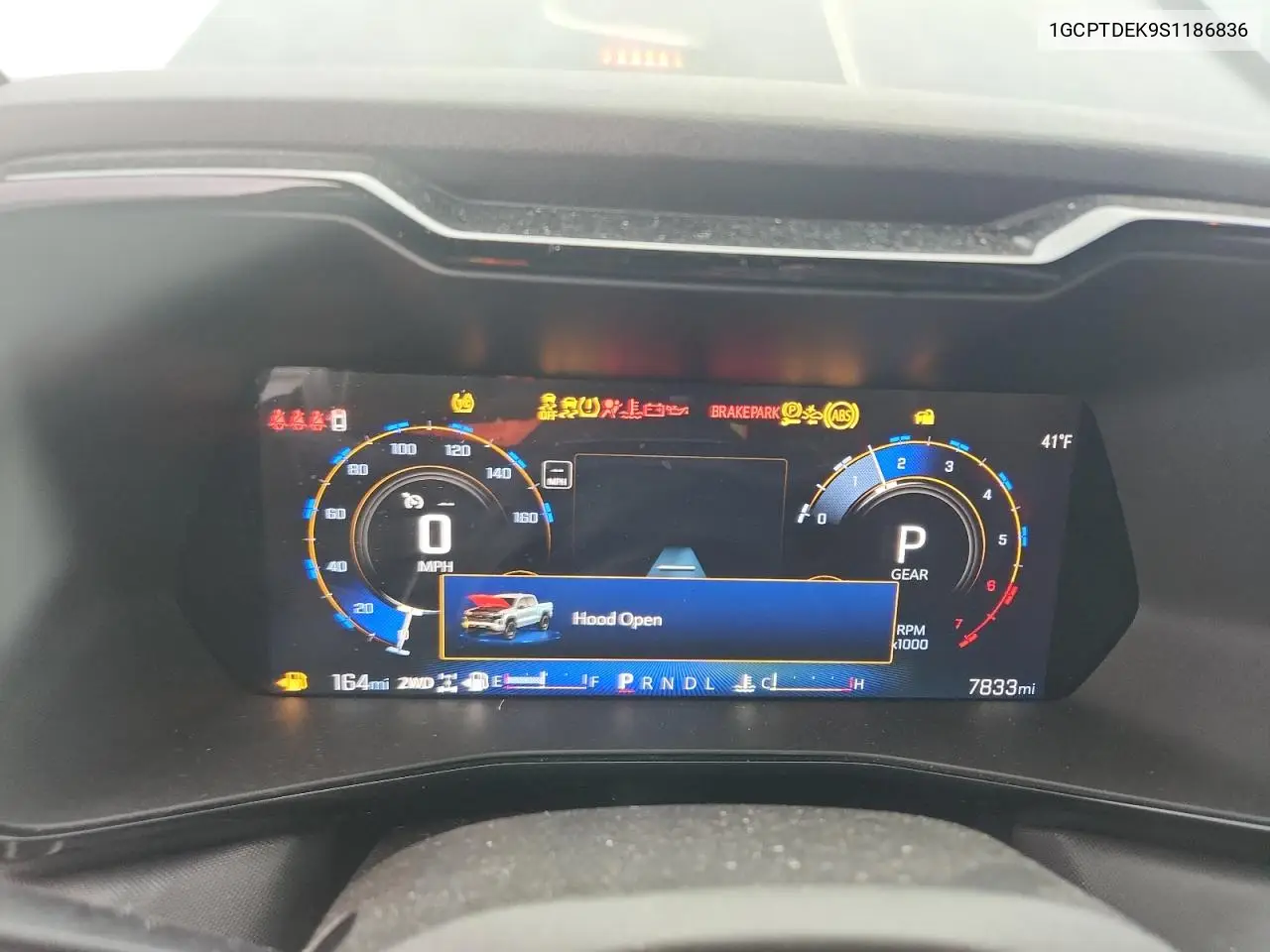 1GCPTDEK9S1186836 2025 Chevrolet Colorado Z71