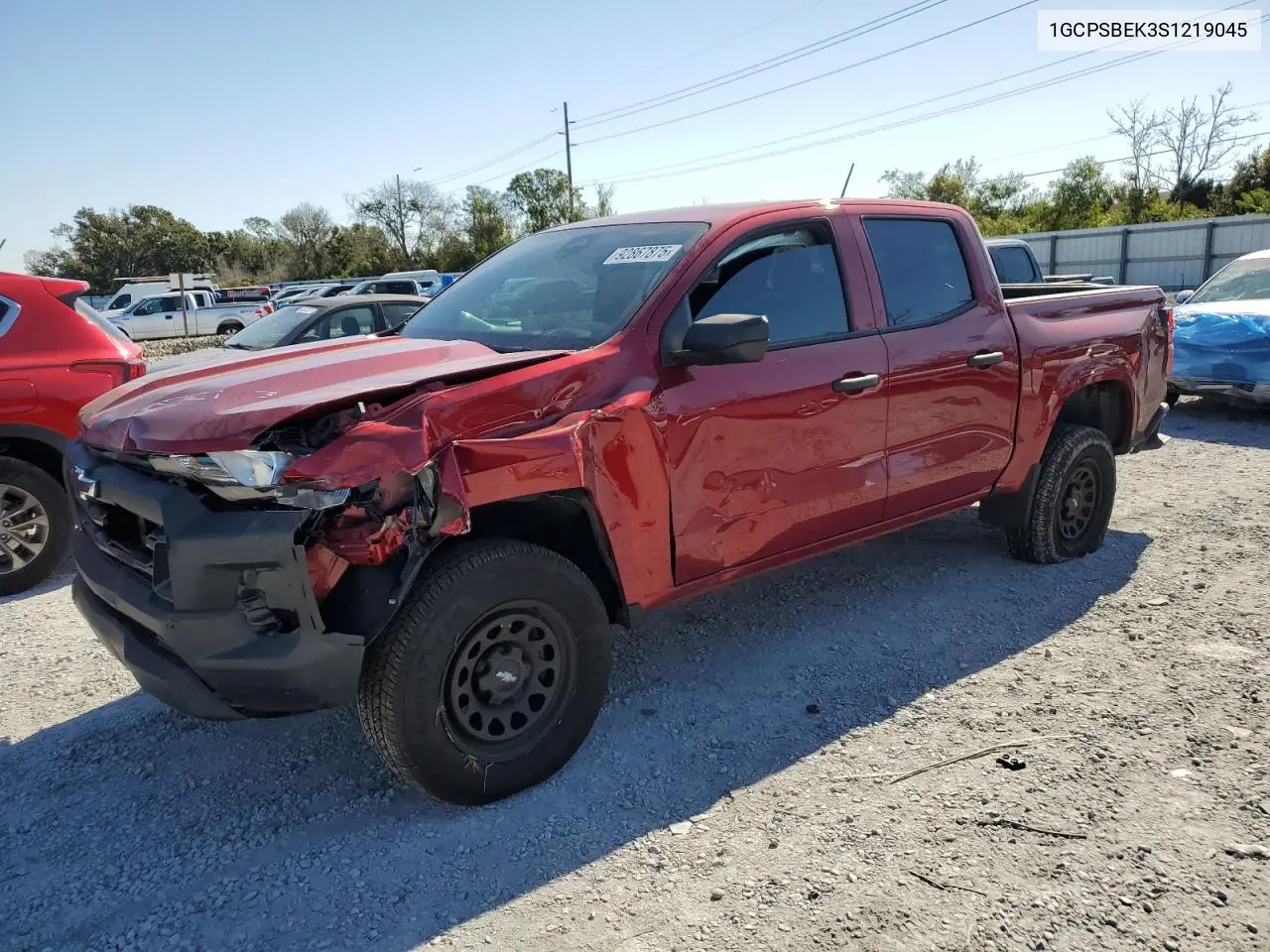 1GCPSBEK3S1219045 2025 Chevrolet Colorado