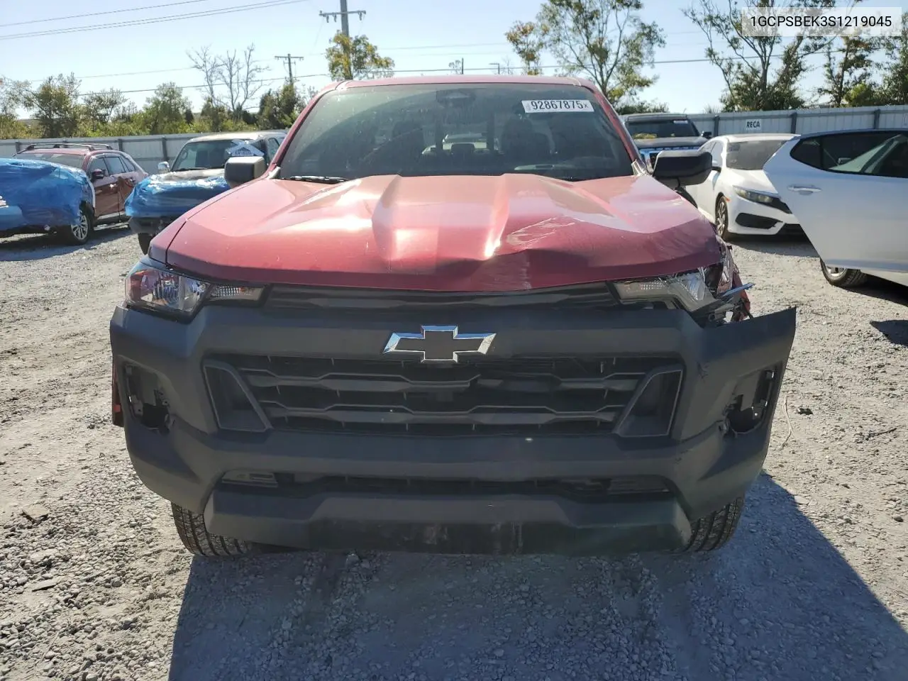 1GCPSBEK3S1219045 2025 Chevrolet Colorado