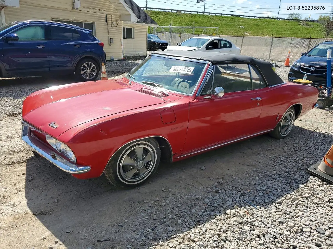 1965 Chev Corvaire VIN: 105675W252399 Lot: 52295876