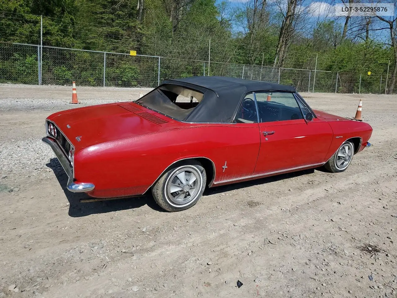 1965 Chev Corvaire VIN: 105675W252399 Lot: 52295876