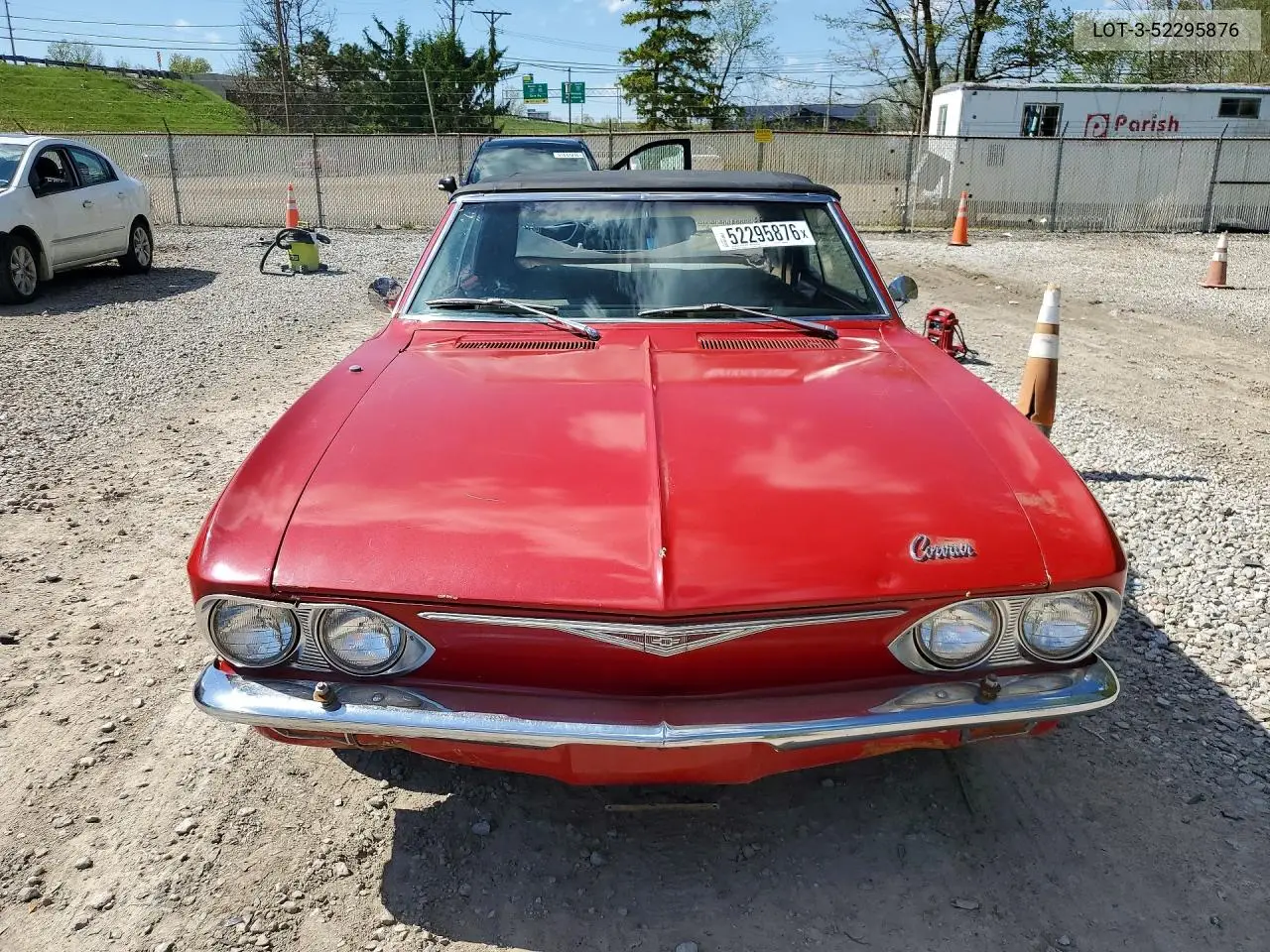 1965 Chev Corvaire VIN: 105675W252399 Lot: 52295876
