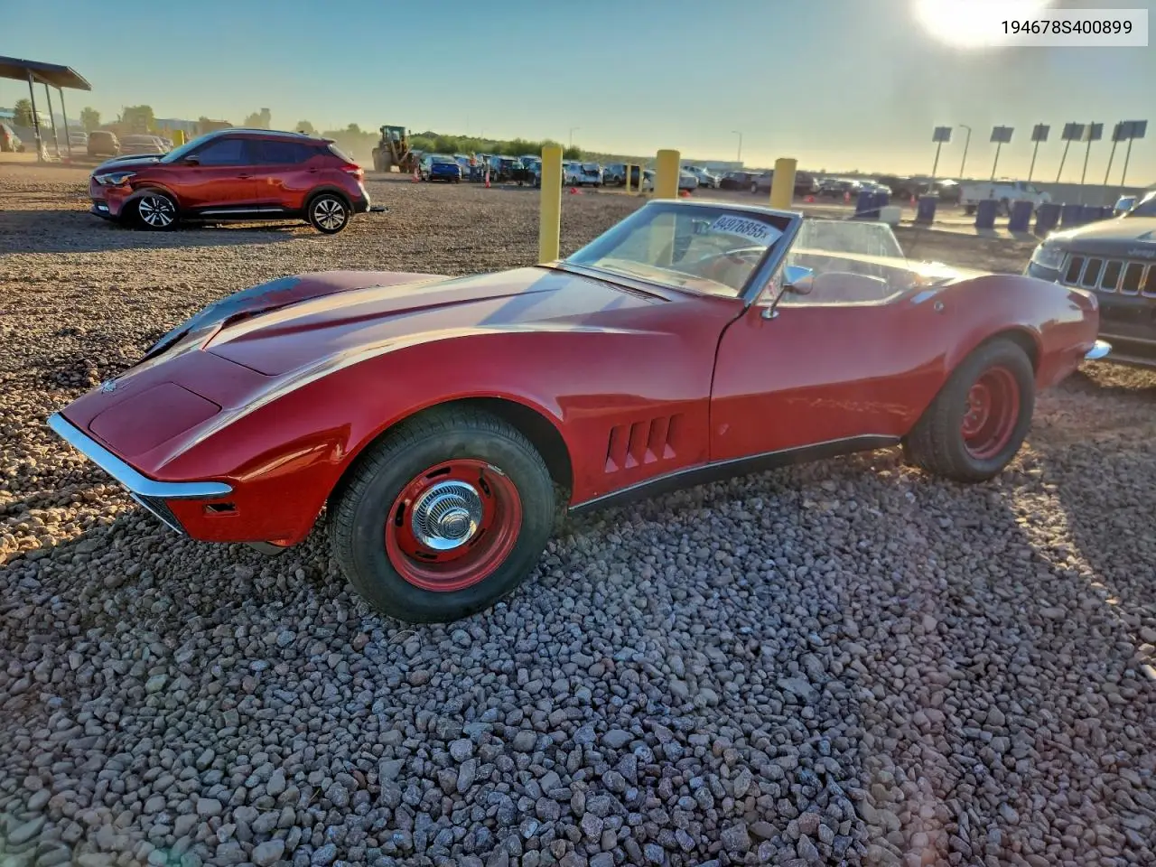 194678S400899 1968 Chevrolet Corvette