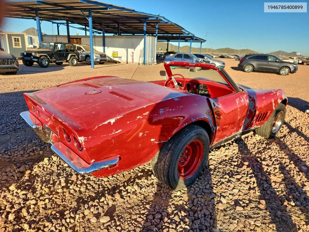 194678S400899 1968 Chevrolet Corvette