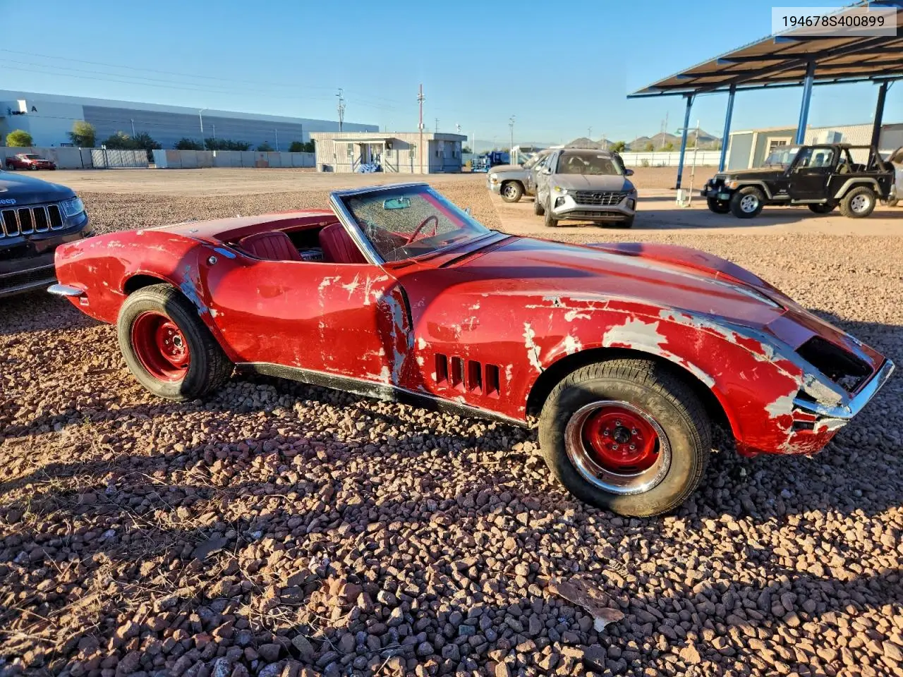 194678S400899 1968 Chevrolet Corvette