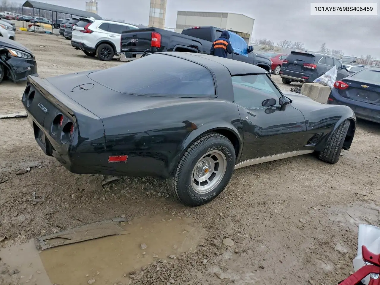 1G1AY8769BS406459 1981 Chevrolet Corvette