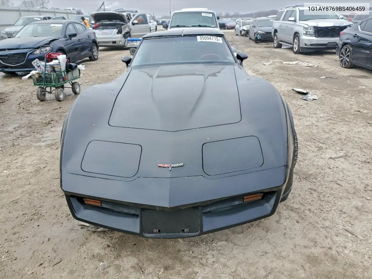 1G1AY8769BS406459 1981 Chevrolet Corvette