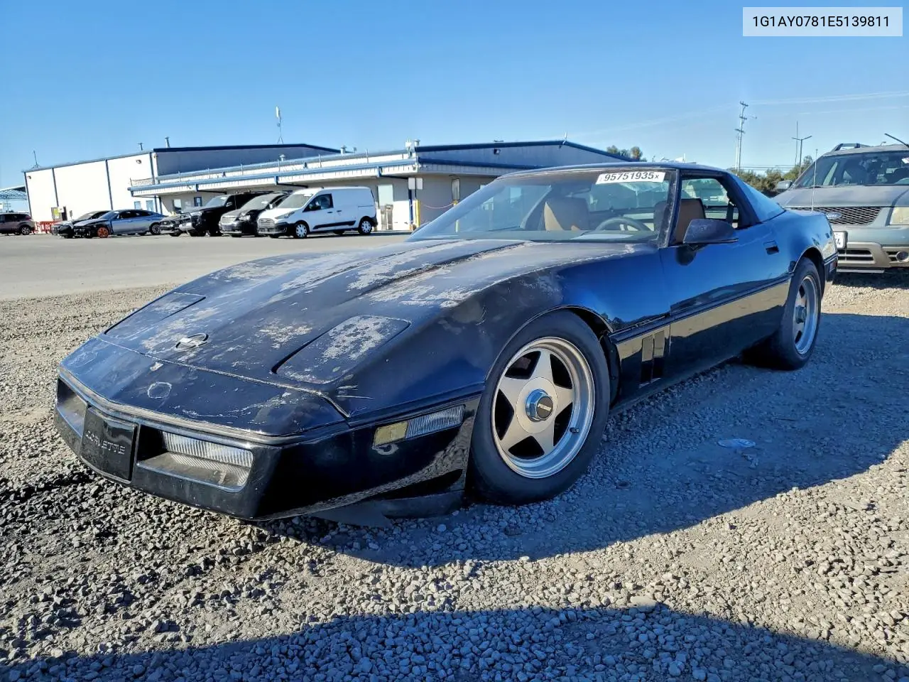 1G1AY0781E5139811 1984 Chevrolet Corvette