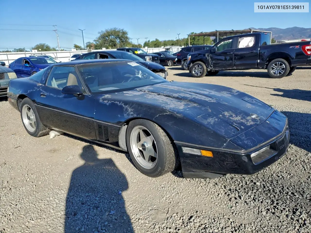 1G1AY0781E5139811 1984 Chevrolet Corvette