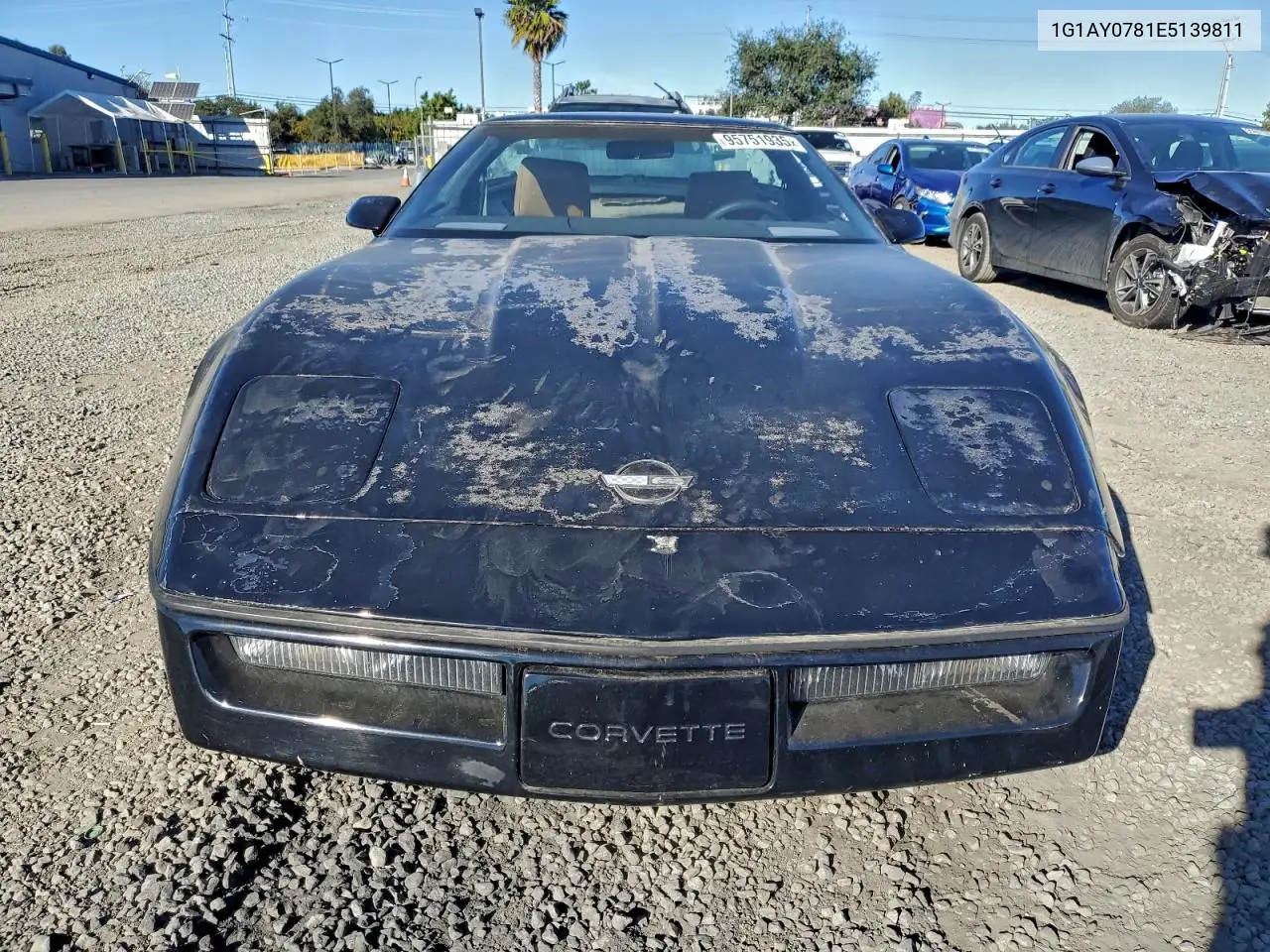 1G1AY0781E5139811 1984 Chevrolet Corvette