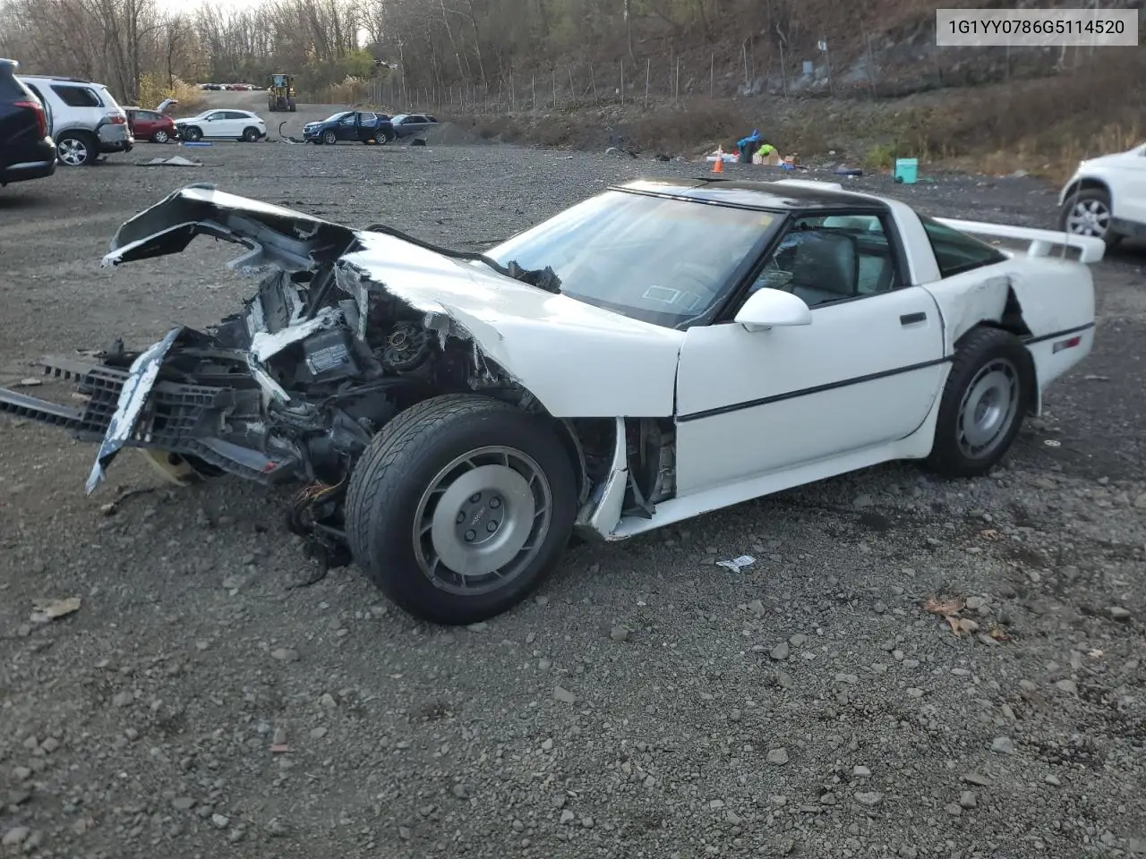 1G1YY0786G5114520 1986 Chevrolet Corvette
