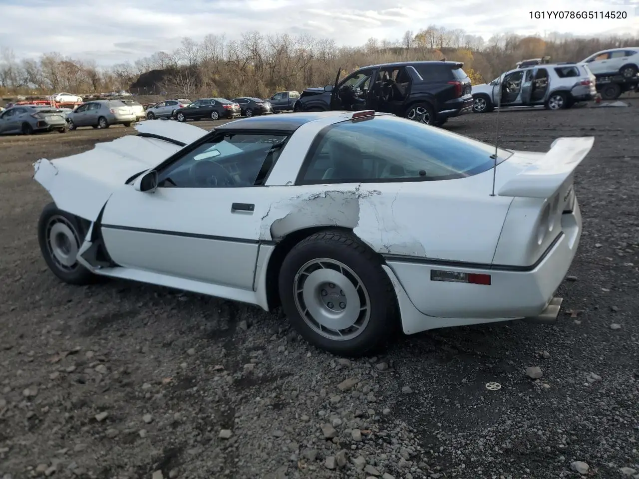 1G1YY0786G5114520 1986 Chevrolet Corvette