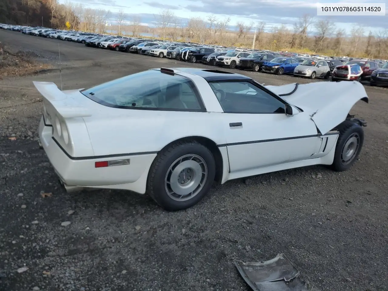 1G1YY0786G5114520 1986 Chevrolet Corvette