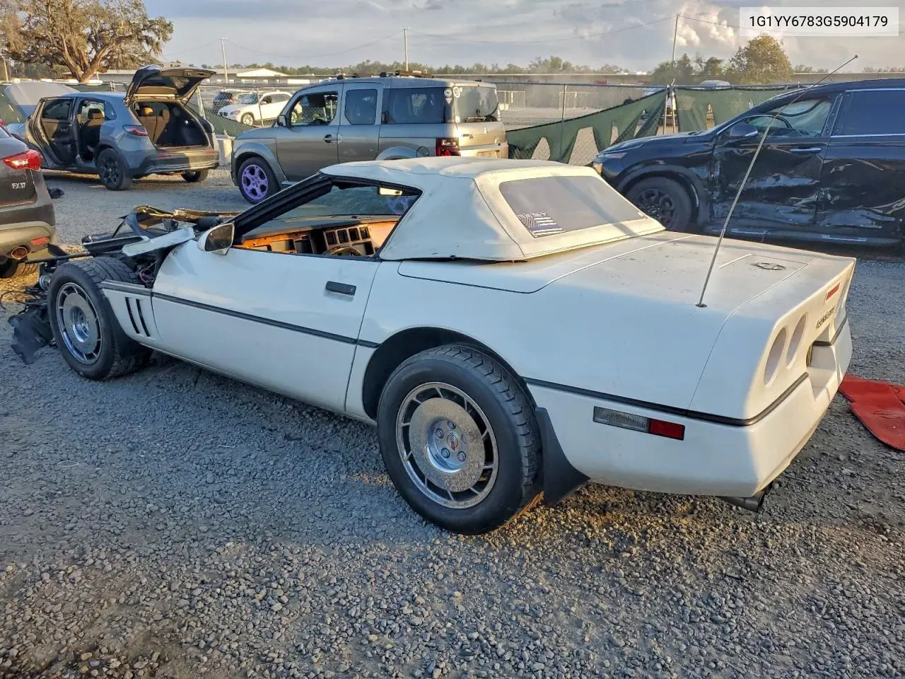 1G1YY6783G5904179 1986 Chevrolet Corvette