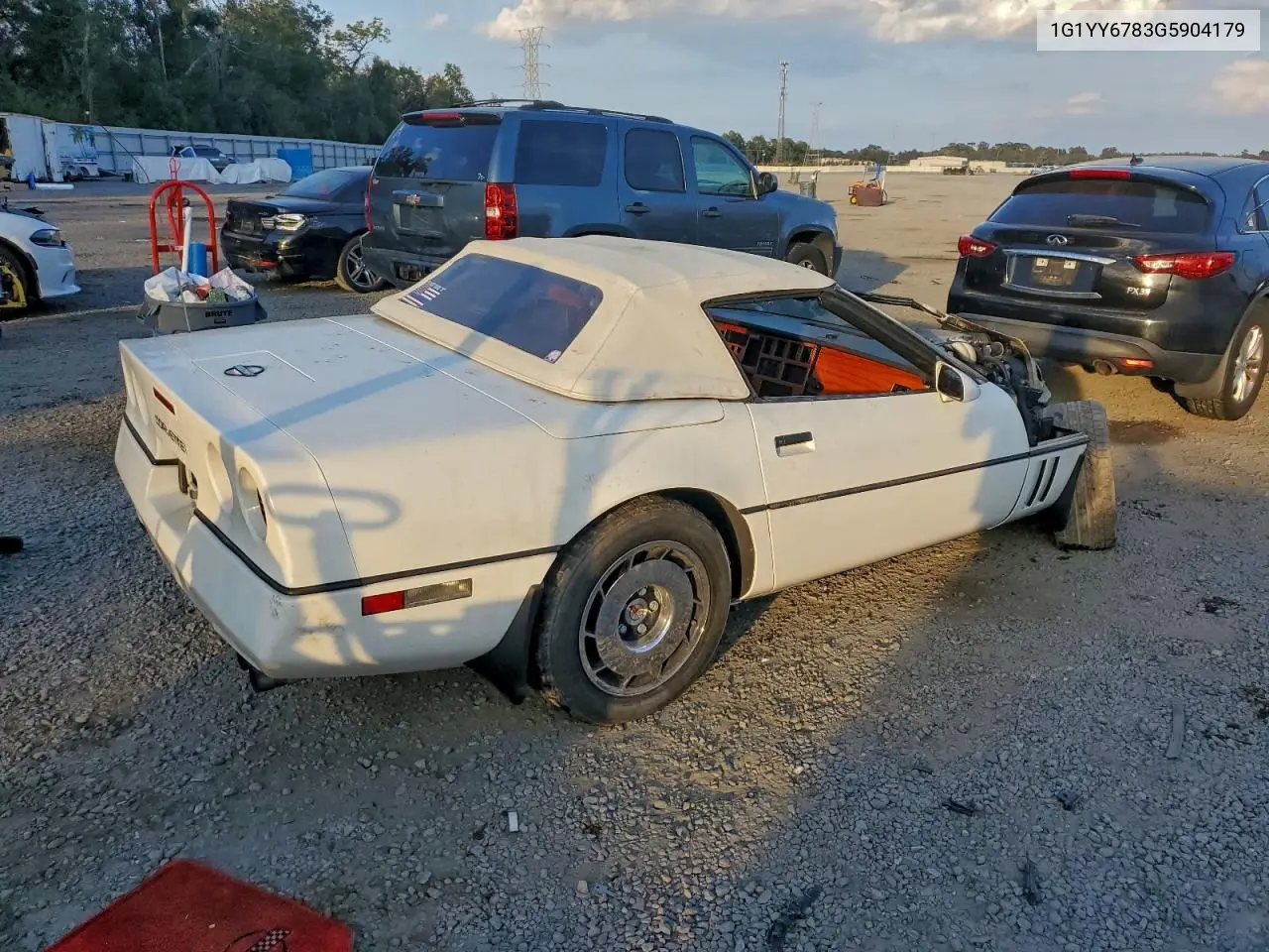1G1YY6783G5904179 1986 Chevrolet Corvette