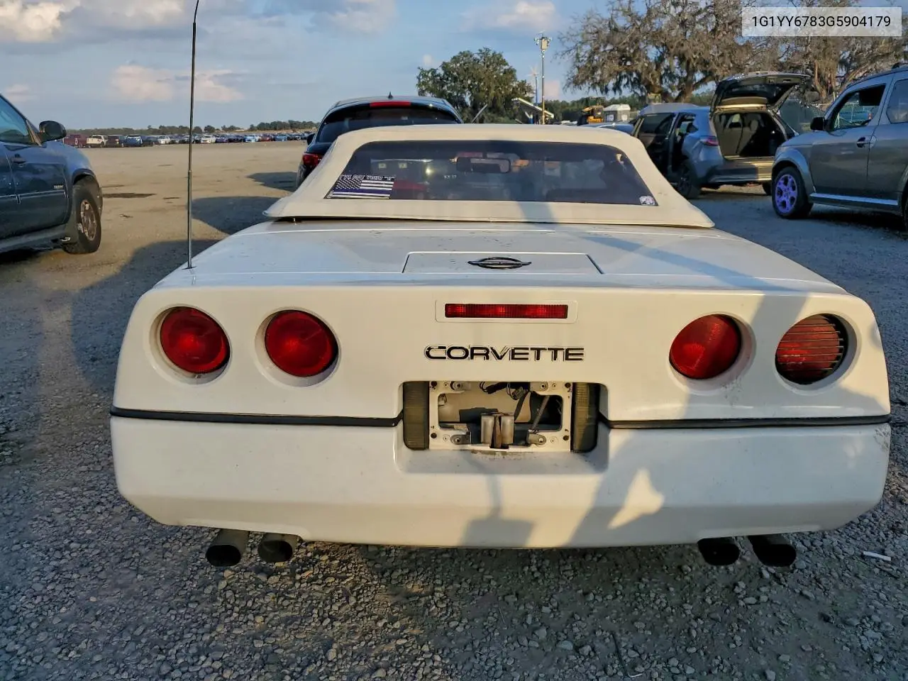 1G1YY6783G5904179 1986 Chevrolet Corvette