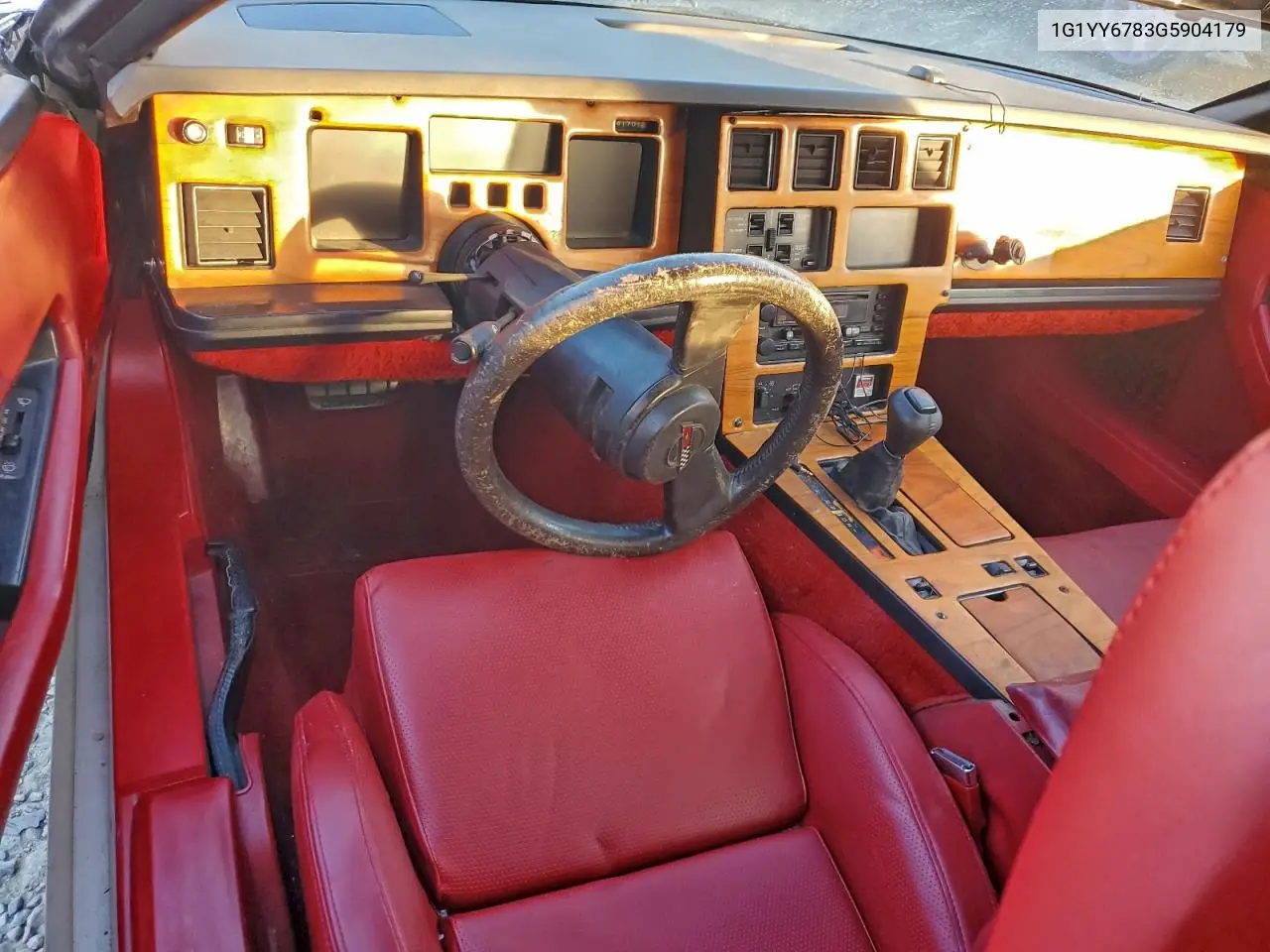 1G1YY6783G5904179 1986 Chevrolet Corvette