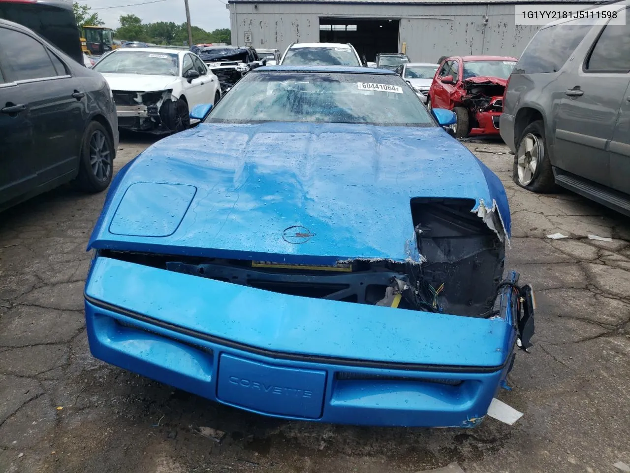 1G1YY2181J5111598 1988 Chevrolet Corvette