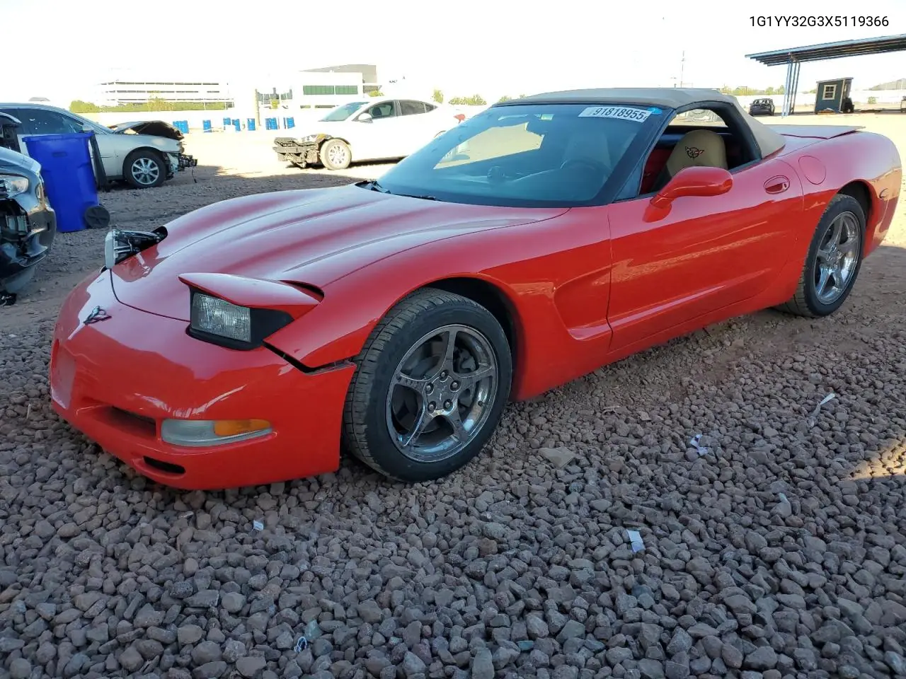 1G1YY32G3X5119366 1999 Chevrolet Corvette