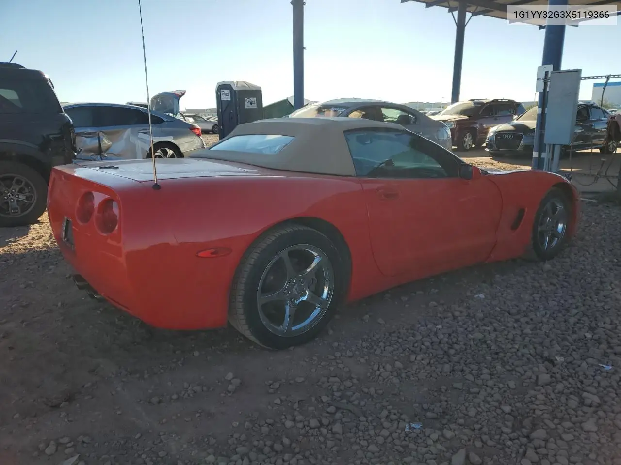 1G1YY32G3X5119366 1999 Chevrolet Corvette