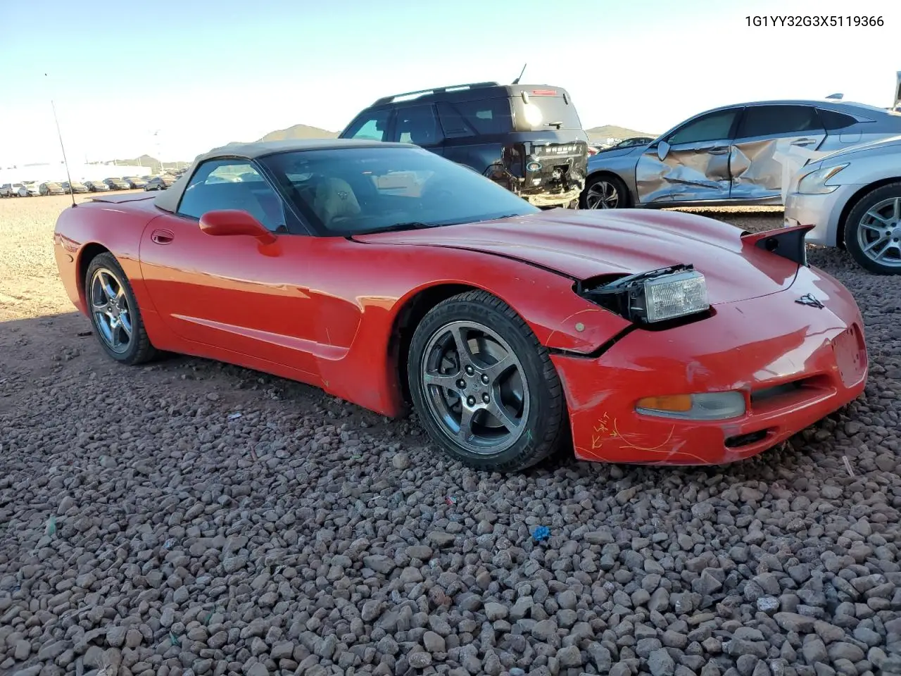 1G1YY32G3X5119366 1999 Chevrolet Corvette