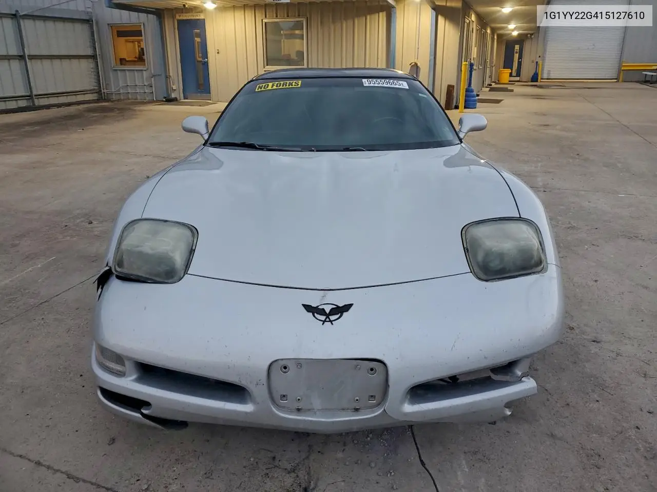 1G1YY22G415127610 2001 Chevrolet Corvette
