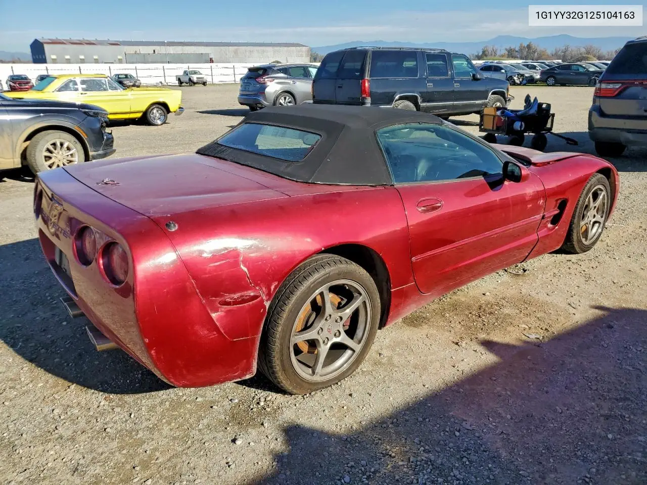 1G1YY32G125104163 2002 Chevrolet Corvette