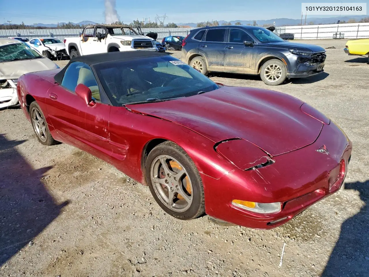 1G1YY32G125104163 2002 Chevrolet Corvette
