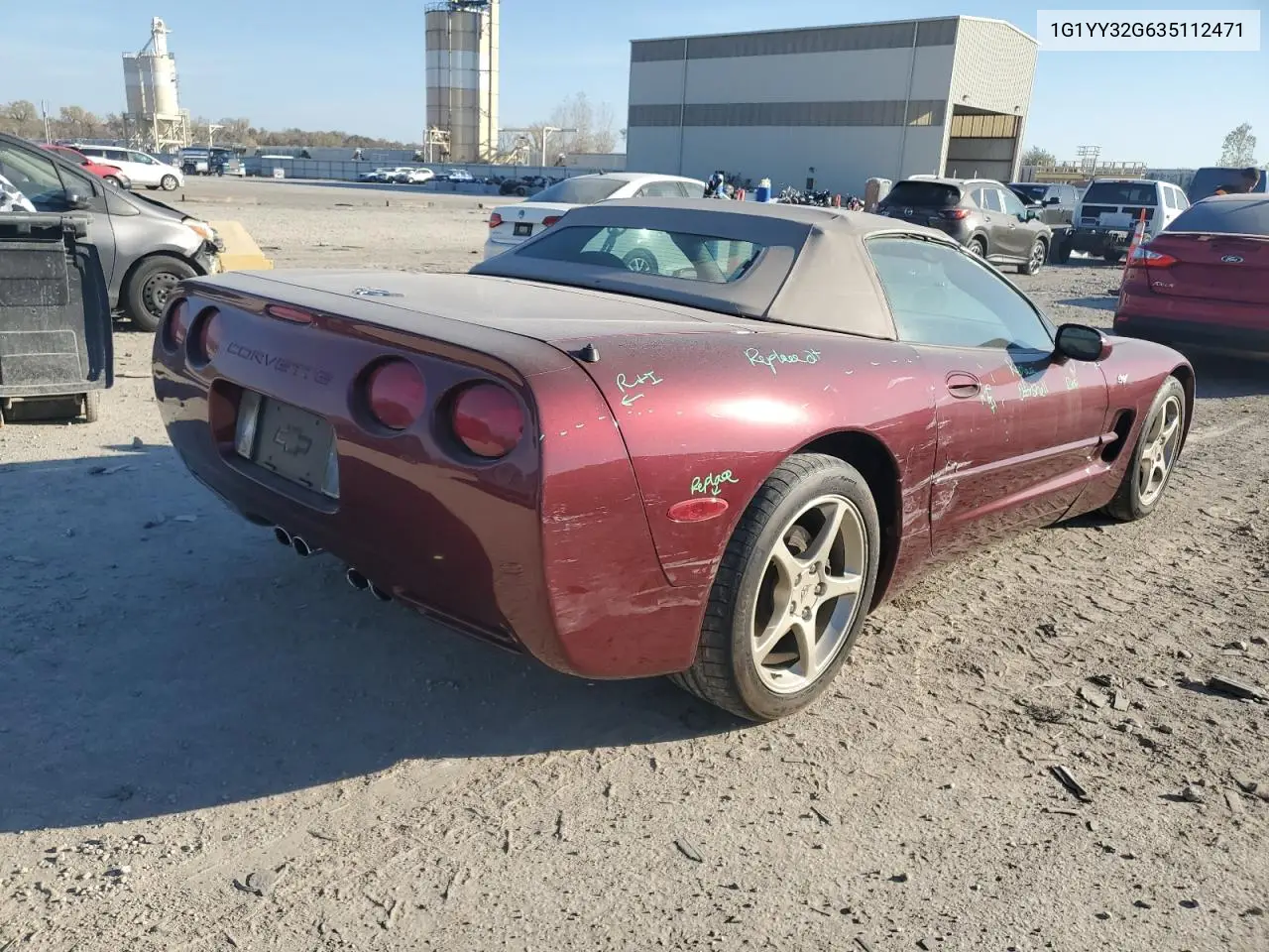 1G1YY32G635112471 2003 Chevrolet Corvette