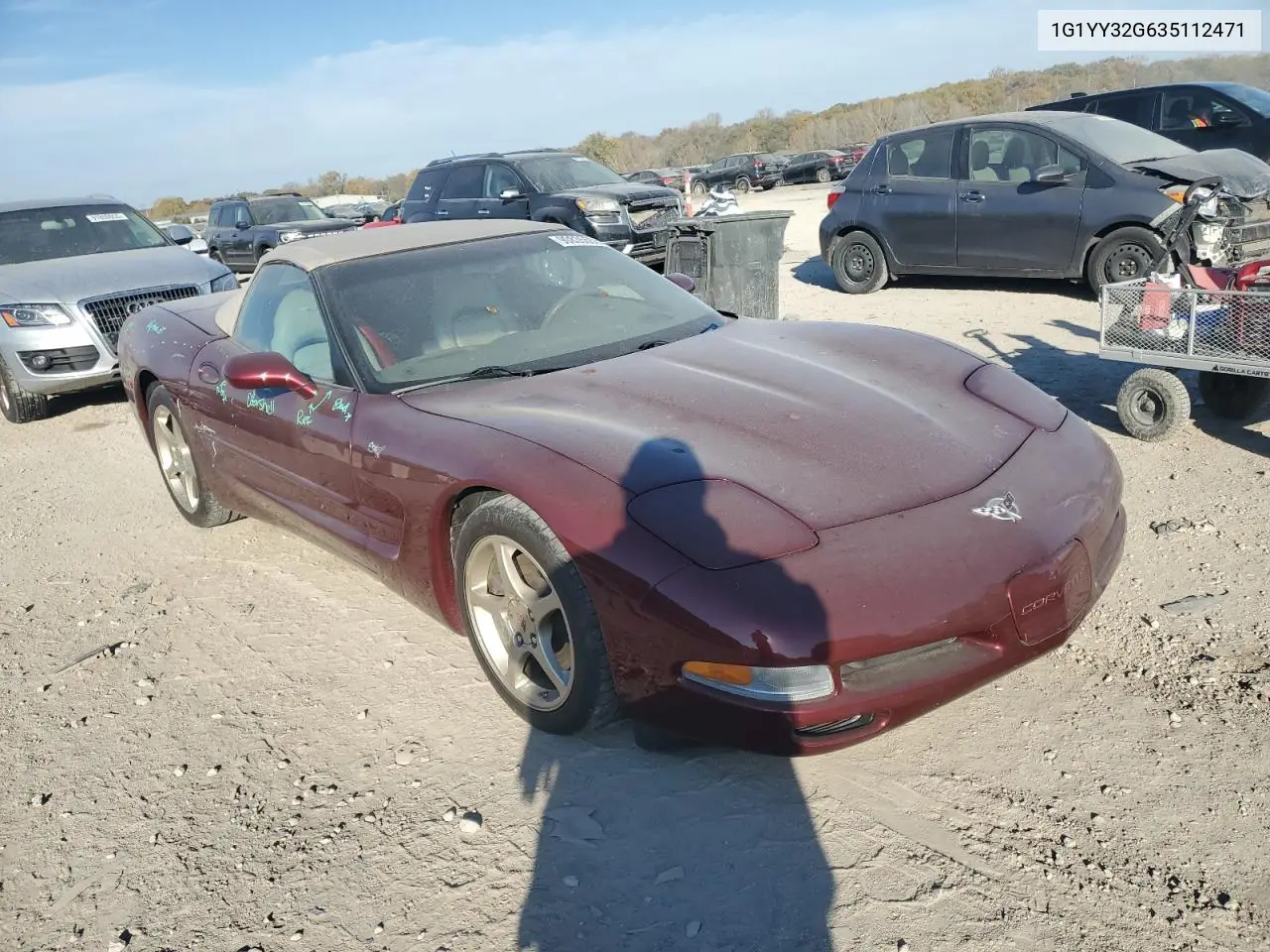 1G1YY32G635112471 2003 Chevrolet Corvette