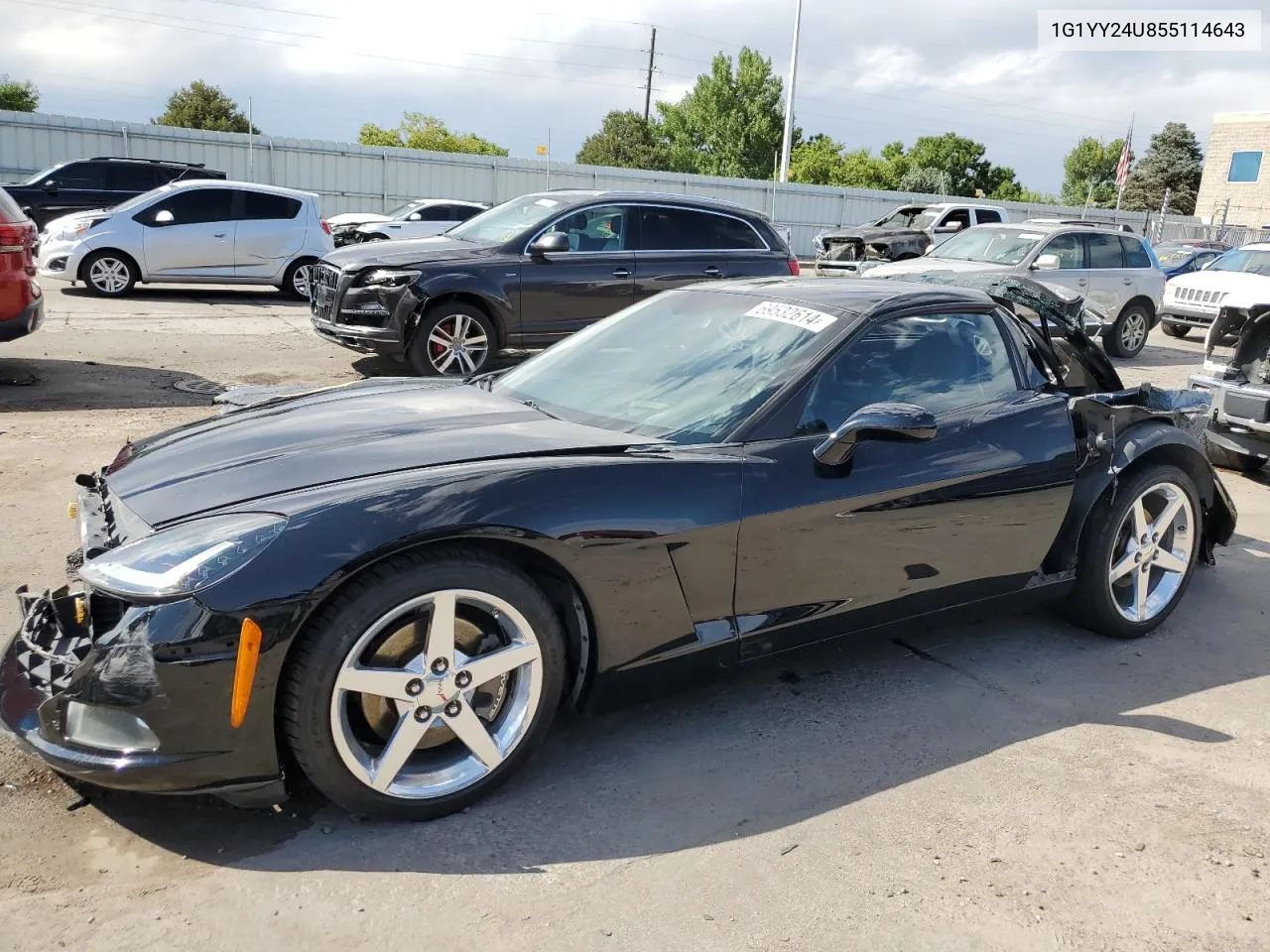 1G1YY24U855114643 2005 Chevrolet Corvette