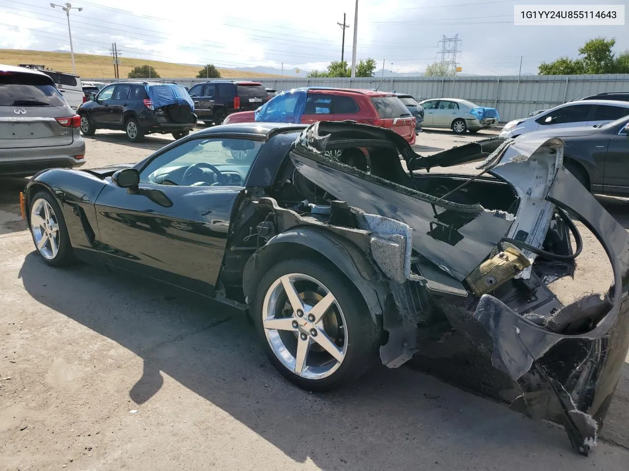 1G1YY24U855114643 2005 Chevrolet Corvette