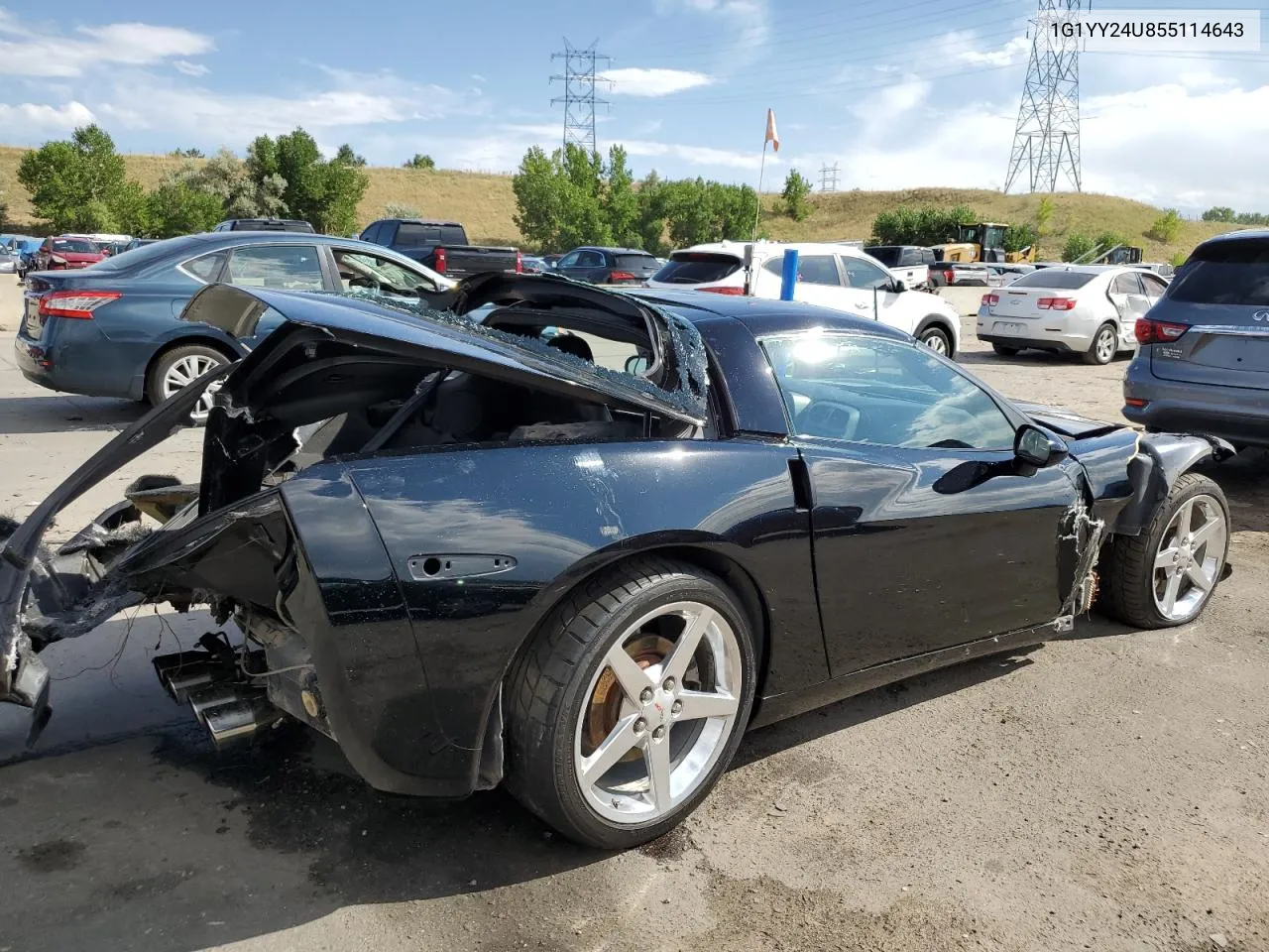 1G1YY24U855114643 2005 Chevrolet Corvette