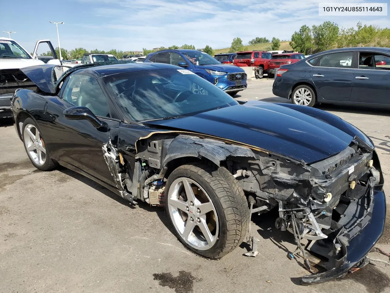 1G1YY24U855114643 2005 Chevrolet Corvette