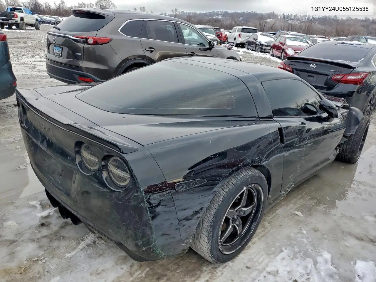 1G1YY24U055125538 2005 Chevrolet Corvette