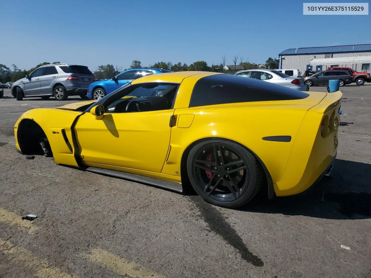 1G1YY26E375115529 2007 Chevrolet Corvette Z06