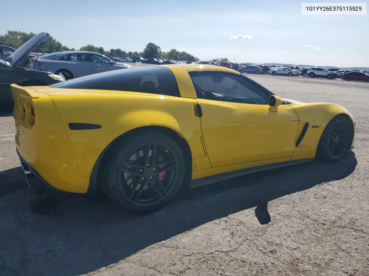 1G1YY26E375115529 2007 Chevrolet Corvette Z06