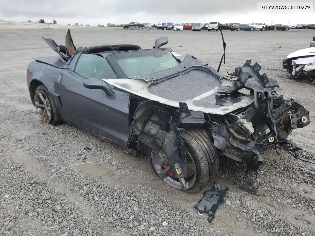 1G1YV2DW5C5110279 2012 Chevrolet Corvette Grand Sport
