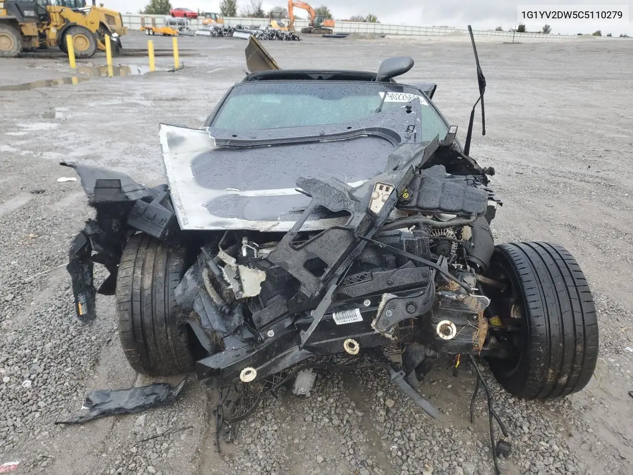 1G1YV2DW5C5110279 2012 Chevrolet Corvette Grand Sport