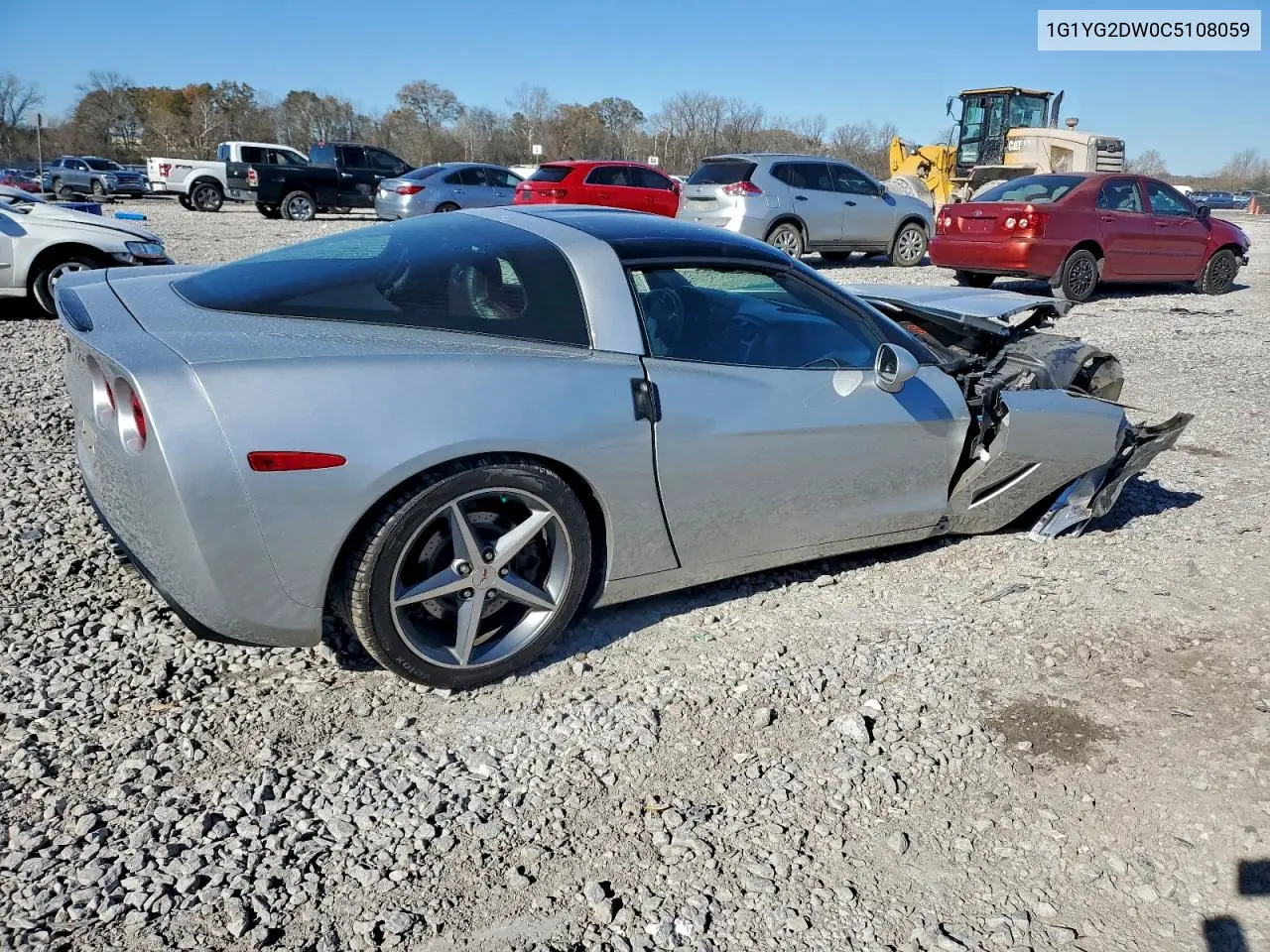 1G1YG2DW0C5108059 2012 Chevrolet Corvette