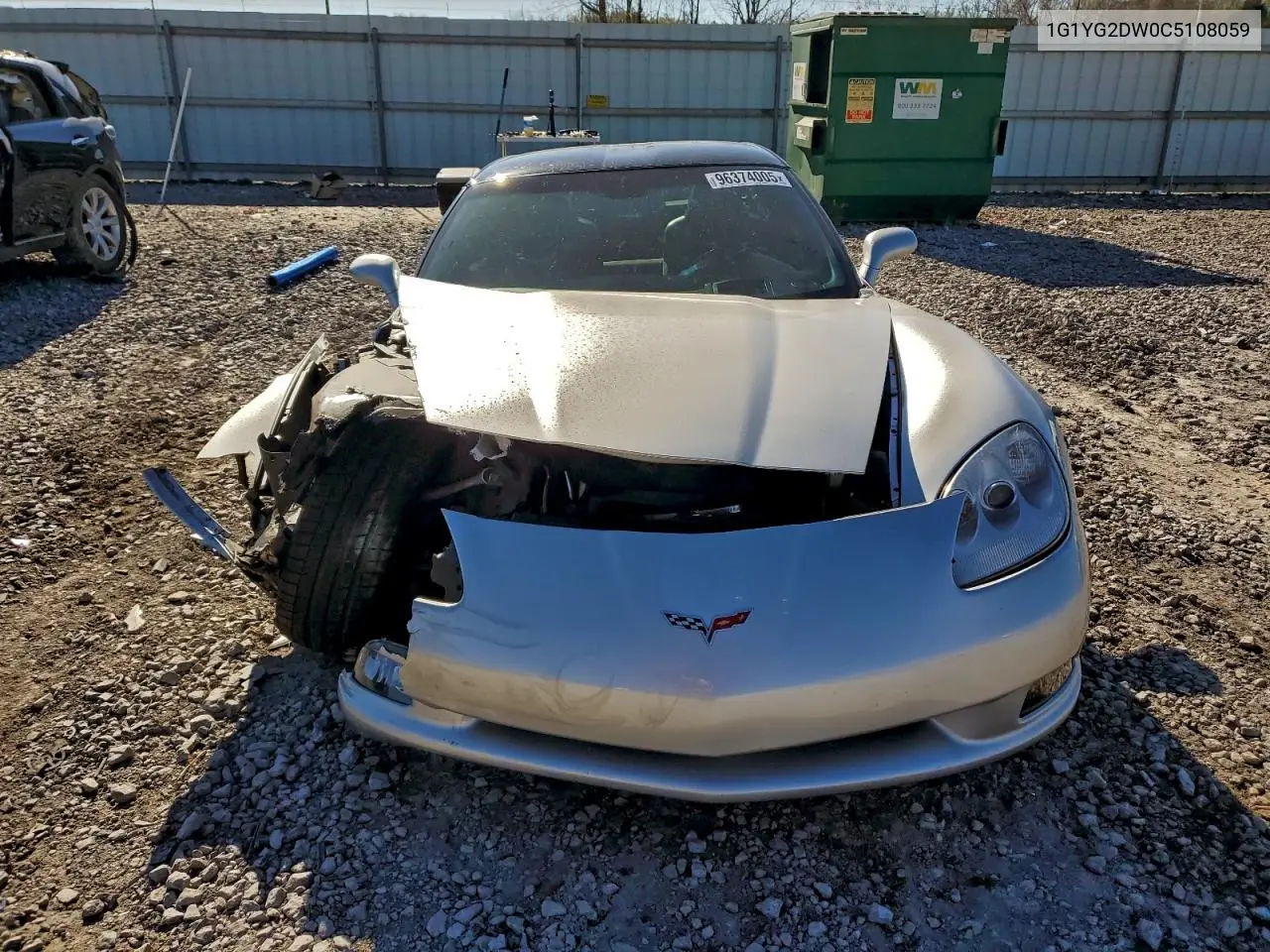 1G1YG2DW0C5108059 2012 Chevrolet Corvette