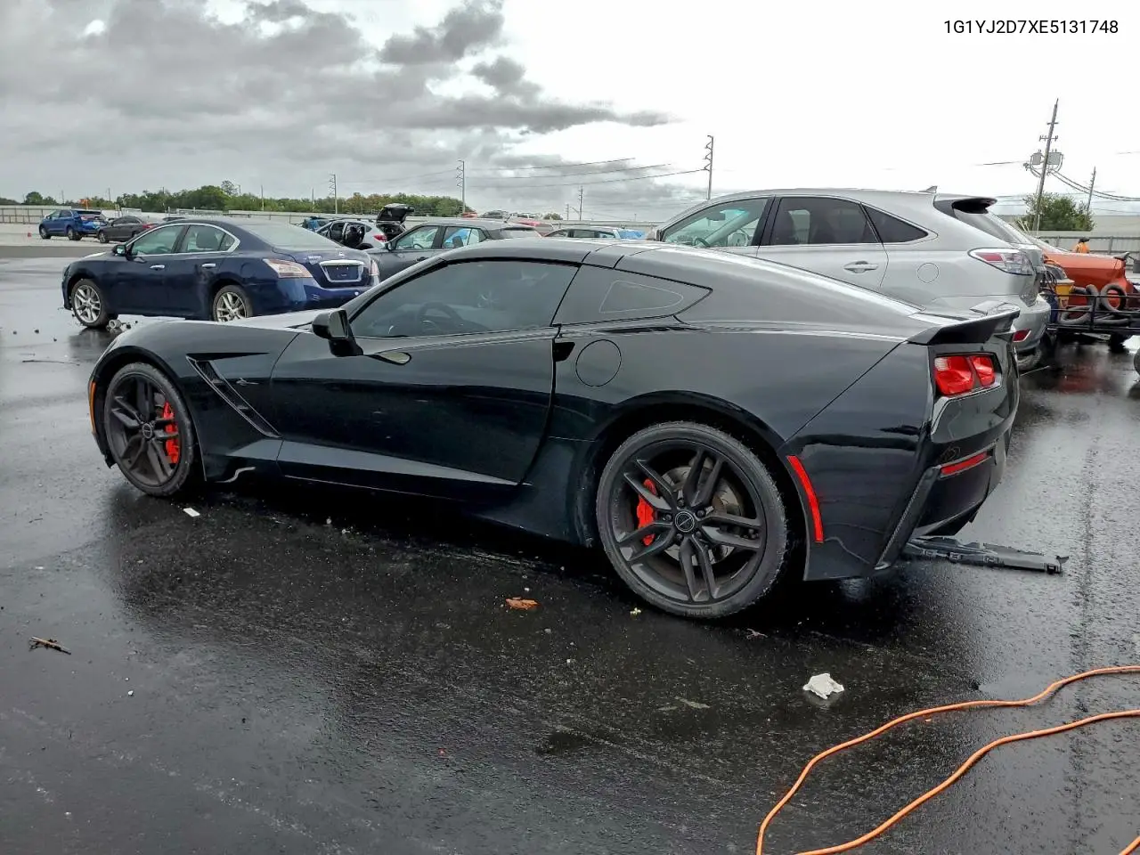 1G1YJ2D7XE5131748 2014 Chevrolet Corvette Stingray Z51 2Lt