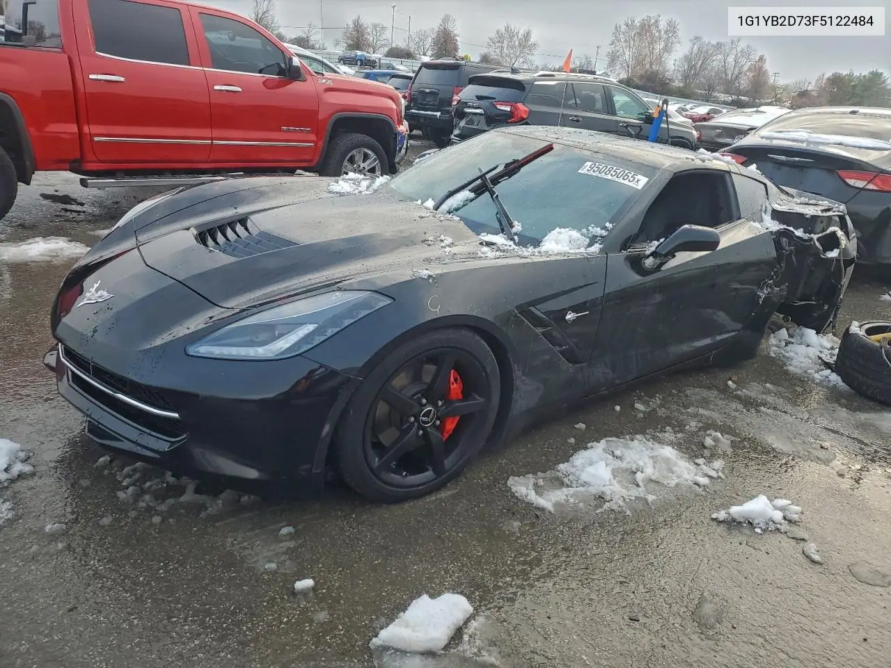 1G1YB2D73F5122484 2015 Chevrolet Corvette Stingray 1Lt