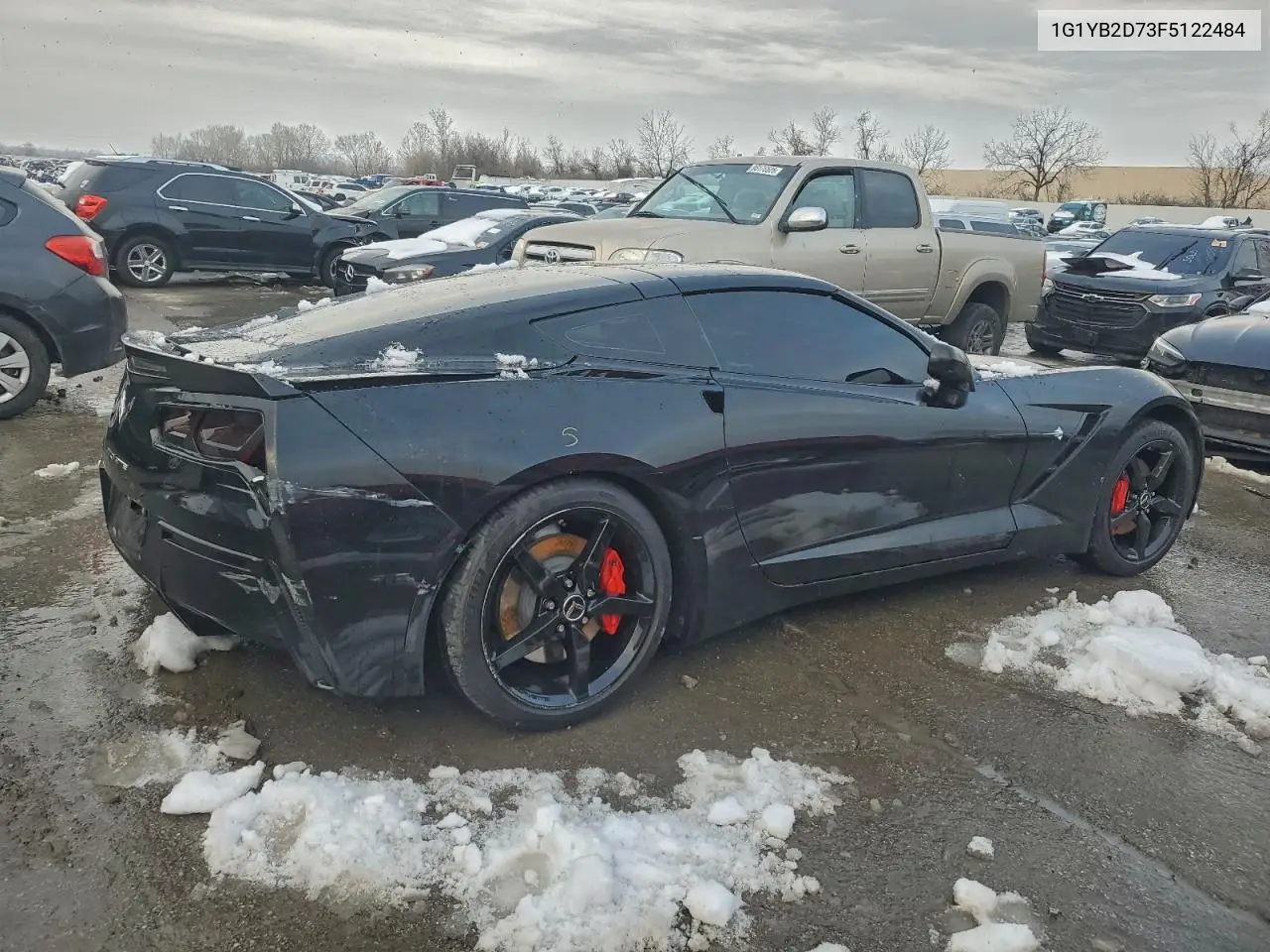 1G1YB2D73F5122484 2015 Chevrolet Corvette Stingray 1Lt