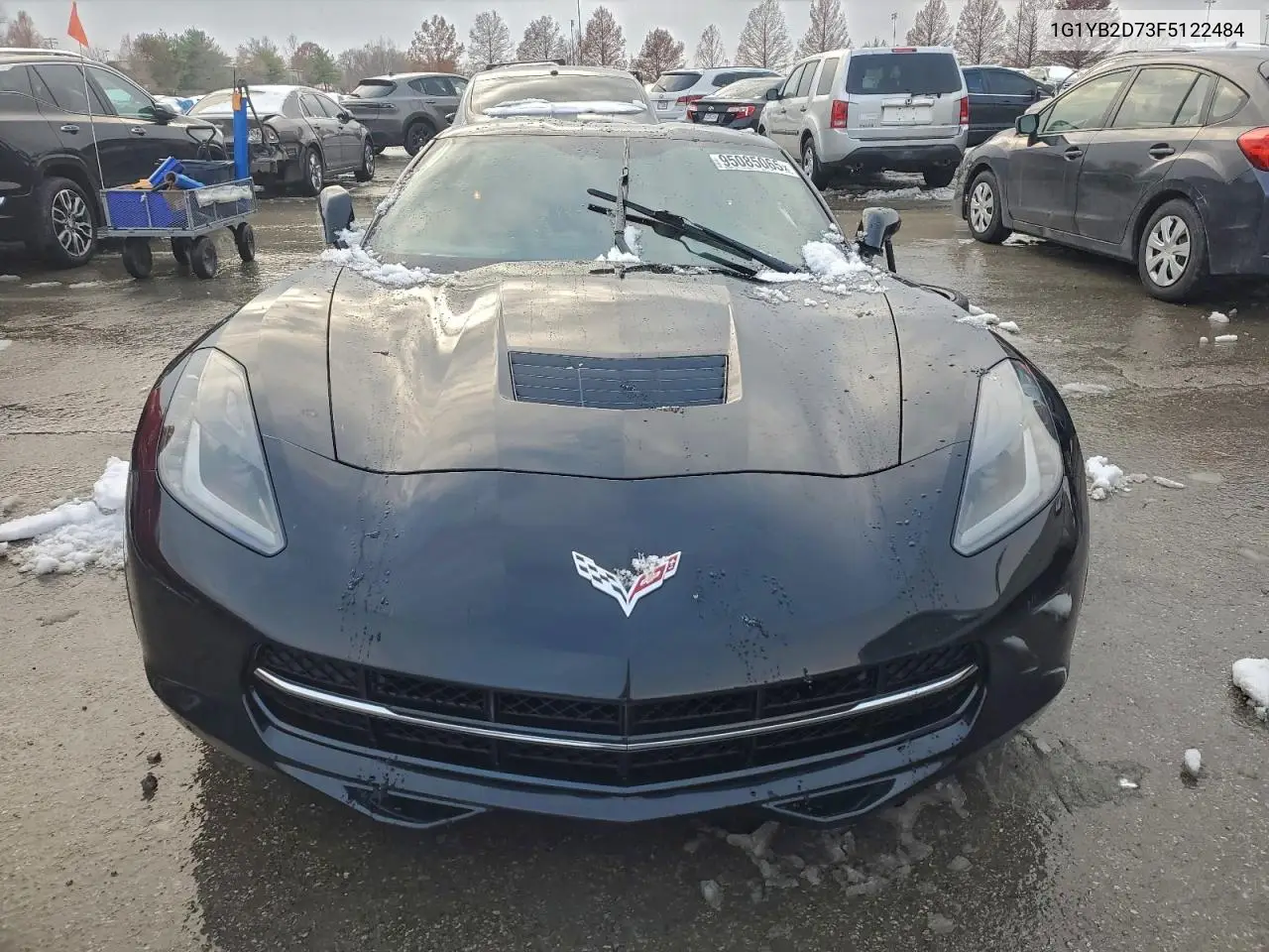 1G1YB2D73F5122484 2015 Chevrolet Corvette Stingray 1Lt