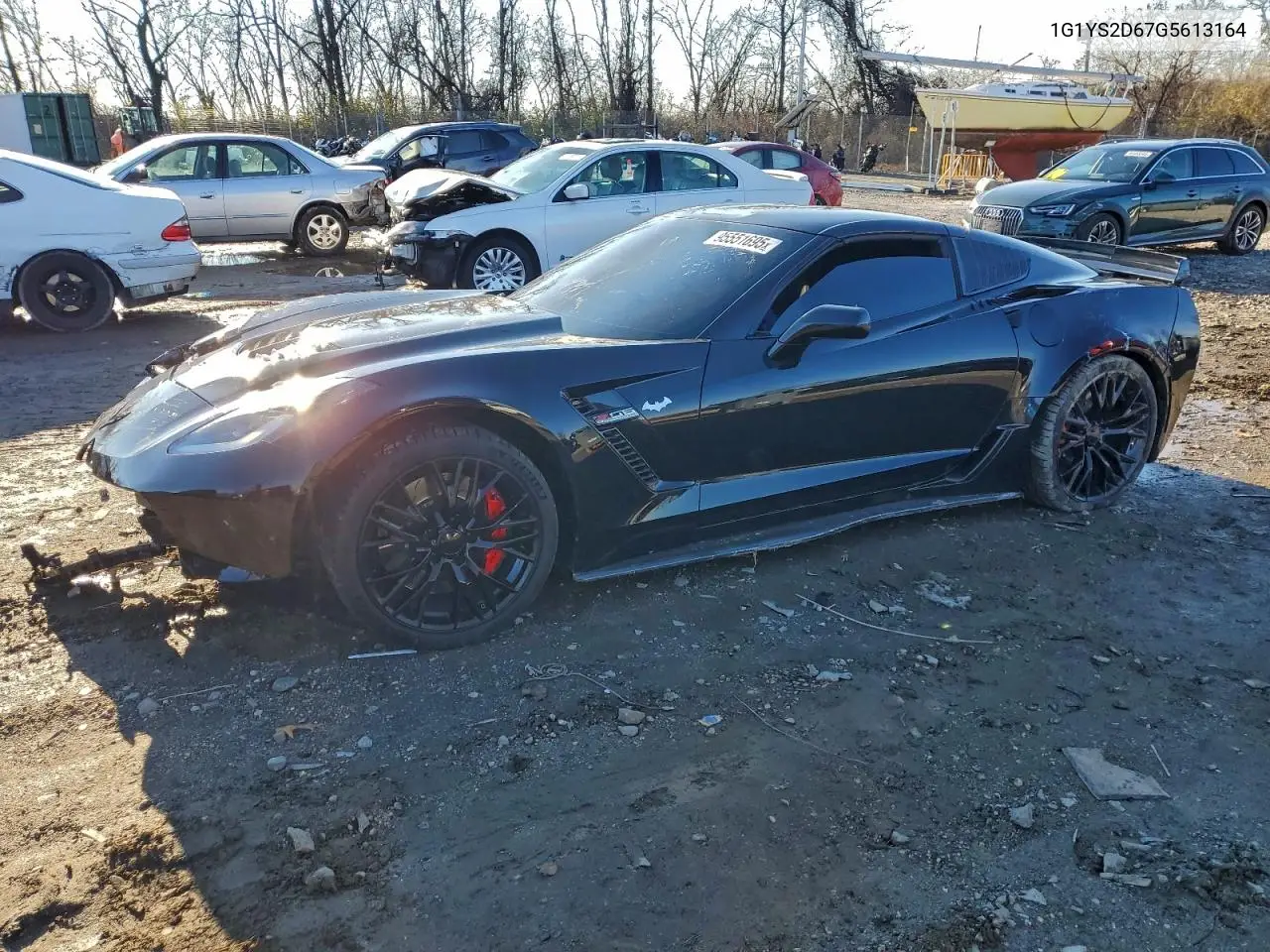 1G1YS2D67G5613164 2016 Chevrolet Corvette Z06 2Lz