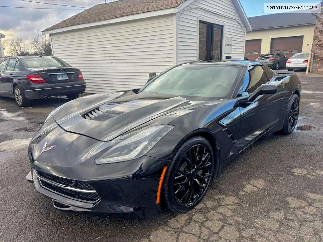 1G1YD2D7XG5111493 2016 Chevrolet Corvette Stingray 2Lt
